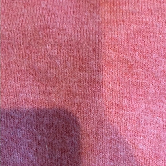 J crew Cozy heather pink turtleneck size M - Picture 3 of 3